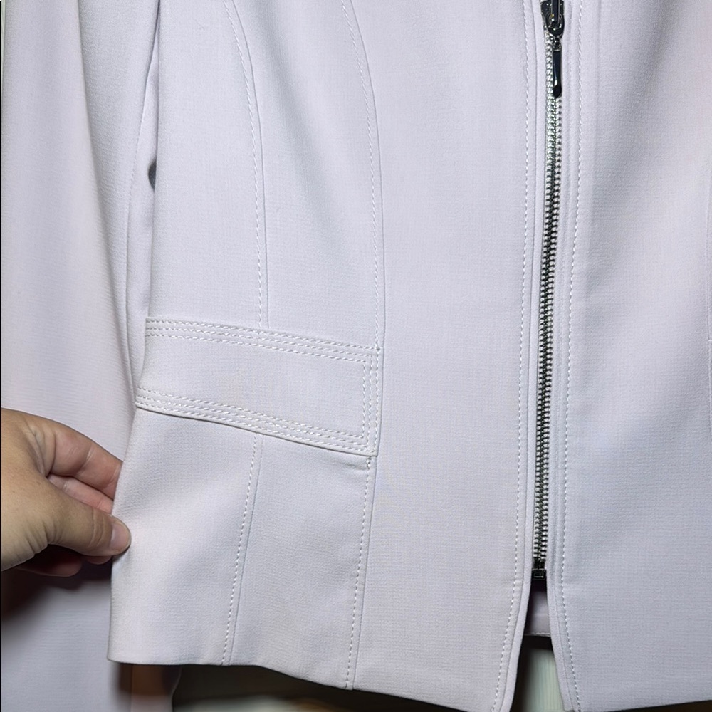 White House Black Market Flirty Blazer with Elle Slim Ankle Stretch Pant Petite - Picture 5 of 16